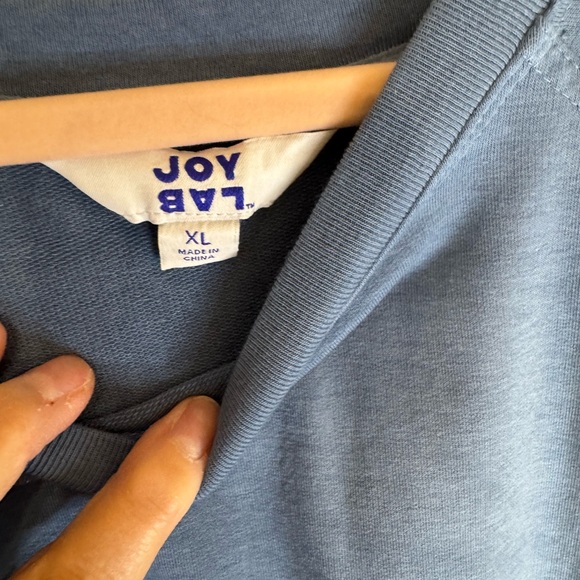 Joy Lab Dip Dye Long Sleeve Too with Elastic Waistband - Picture 3 of 6